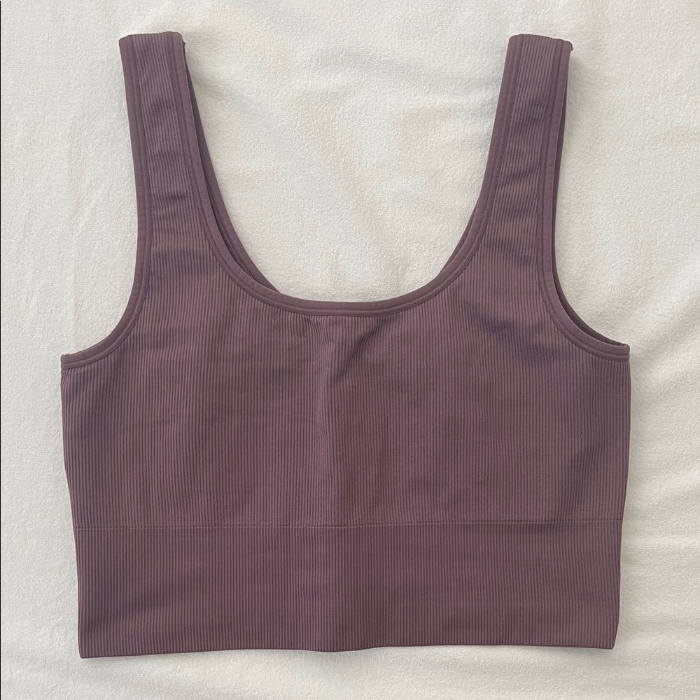 Athleta Ribbed Crop Tank